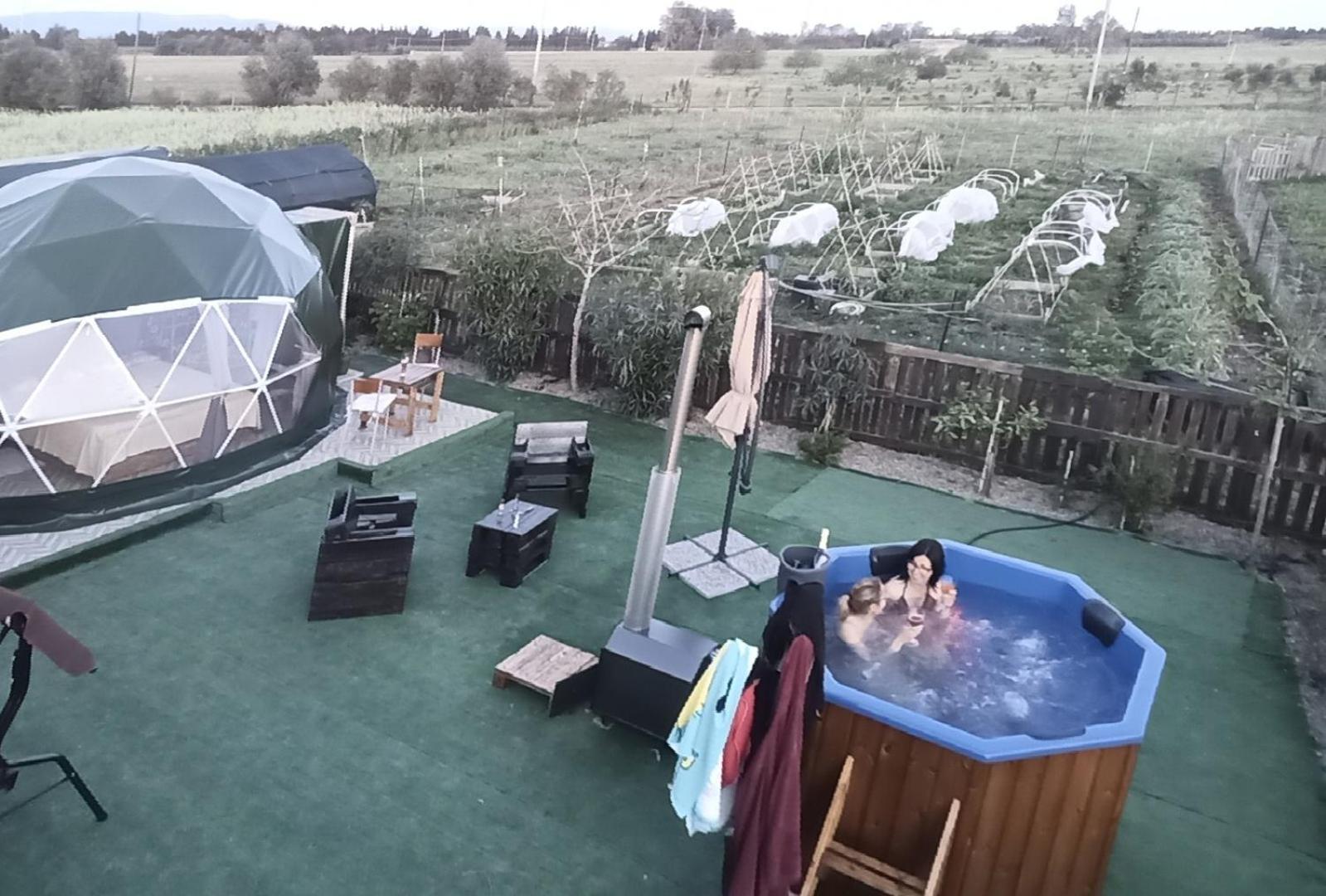 Podere Kiri Dome Experience Decimomannu Exteriér fotografie