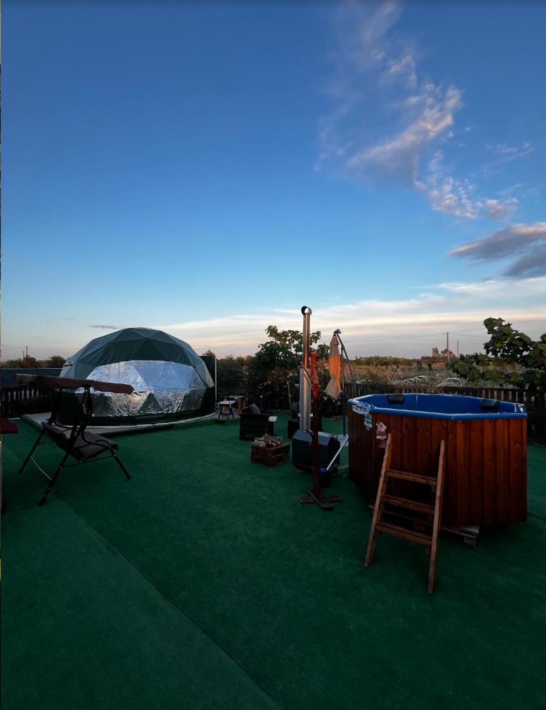 Podere Kiri Dome Experience Decimomannu Exteriér fotografie